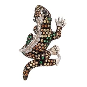 Anillo de plata diseño iguana
